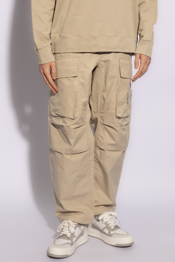 Men's Clothing | Contrast Fabric Shorts with Mesh